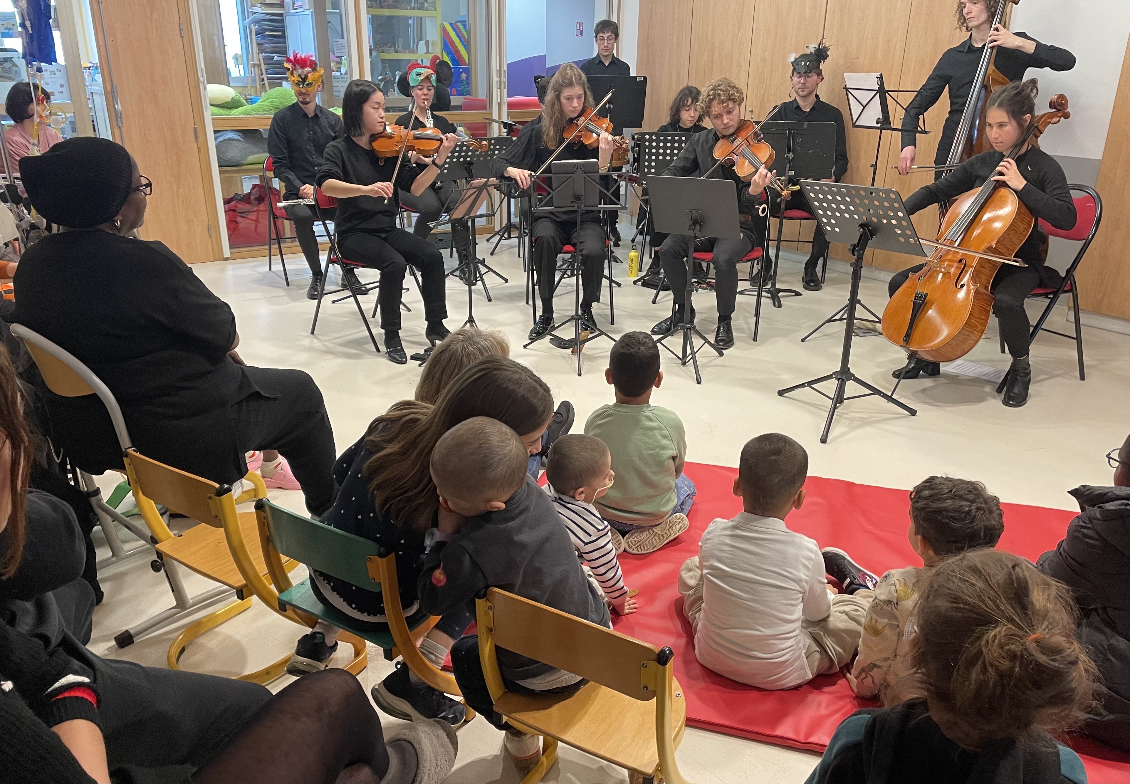 HOP Les Concerts — concert live à l'hôpital